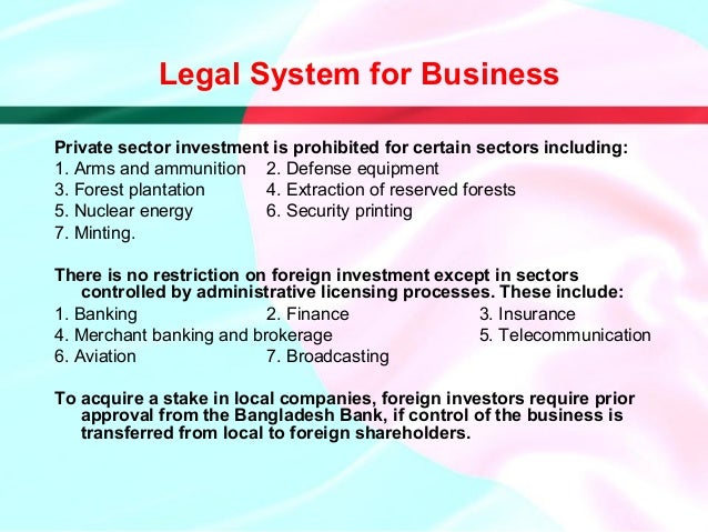 Comparison Between different Legal Systems in Business